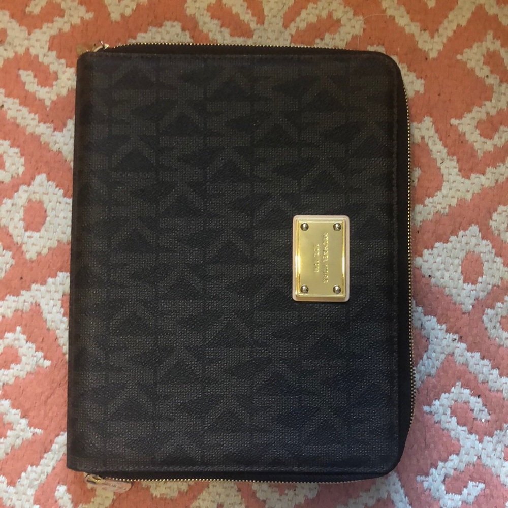 Michael Kors logoed IPad case USED ONCE